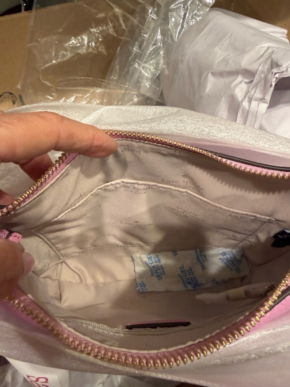 NWT KATE SPADE ROSIE MEDIUM SWINGPACK CROSSBODY IN MANDAVILLA. - Picture 7 of 9